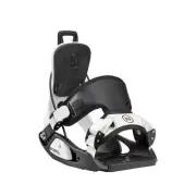 Nidecker Flow Micron Fusion Kid's Snowboard Bindings, Stormtrooper, Small MY25