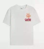Zara Assouline NWT Embroid Dolce Vita T-Shirt Hi Quality Rare Garment! Men Wom S