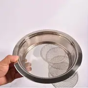 Garden Sieve Bonsai Fine Mesh with 5 Interchangeable Mesh Sizes 1,3,6,9,12mm