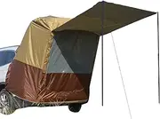 Car Awning - Car Camping Awning - UV-Protective Portable Tailgate Sunshade Quick-Setup for Rain RV Travel Overlanding Road