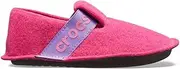 [Crocs] Kids' Classic Slipper | Comfortable Slip On Fuzzy Slippers for