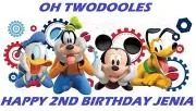 Mickey Mouse Clubhouse Edible Cake Topper Decoration