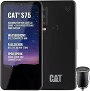 Cat S75 Smartphone Model EU/UK Model BM1S1B w/Satellite Connection Dual SIM Factory Unlocked International Version - Black