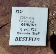 Vintage Excelsior Park 723 watch timer balance staff Swiss part NOS 7234/1289