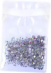 Healeved Watercooling Drill Bits Set 1440pcs Crystal Glass Ab Drill Fittings for Nail Art Enhance Your Creativity at Home