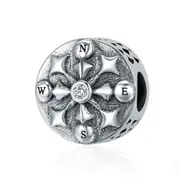 Silver plating Compass Plate, You Are My Direction Charms Fit Bracelets Charms Jewelry
