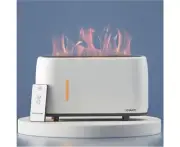 1x Aroma Aromatherapy Diffuser Air Humidifier Essential Oil LED Flame Light E...