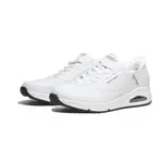 SKECHERS 休閒鞋 UNO SLIP-INS 白色 皮革 瞬穿 免綁鞋帶 男 183005WHT