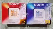 MD for WALKMAN Mini Disc SONY Color Coordination 74 minutes 10 discs set Japan
