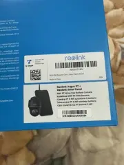 Reolink Rechargeable Battery Wifi Security Camera Pan Tilt Argus PT&Solar Panel
