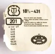 UT Center Wheel & Pinion 201, 18 1/2, Cal. 431 - SEALED NOS