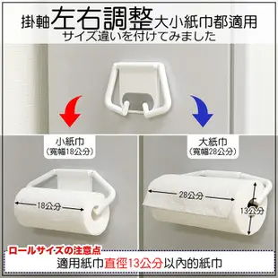 日本LEC磁吸式捲筒紙巾架 (7.4折)