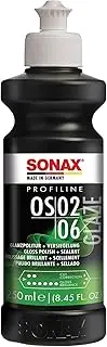 SONAX Profiline OS 02-06 (250 ml) removes Light Scratches and Intensifies The Colours with a Hologram-Free Result. Item no. 02471410
