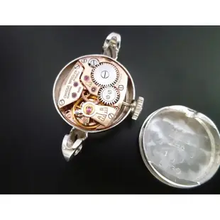 OMEGA 歐米茄 手錶 LADY 純金 手動上鍊 14K金 玻璃切割 日本直送 二手