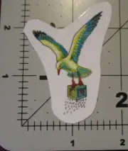 EMEK gull box Grateful Dead Bird STICKER decal poster print jerry garcia