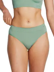 Clio Recycled Cable Knit High Cut Bikini