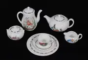 RARE! WEDGWOOD MINI / MINIATURE PETER RABBIT 10 PC TEA & COFFEE SET NEW IN BOXES