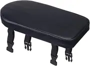Manned Bikes Seat Cushion - Pu Soft Mountain Bikes Saddle Pad, Durables Bikes Back Shelf Padding | Mountain Bikes Back Cushion Children with Adjustable Straps, Universals Bicycles Seat Pad for Kids
