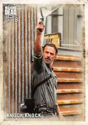 Walking Dead Season 8 Part 1 BASE Trading Card #09 / KNOCK KNOCK