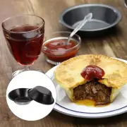 4 Pcs Egg Tart Mold Pastel De Nata Tins Mini Cheesecake Molds Pie Muffins