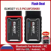 Bluetooth wifi Code Reader for Android ELM 327 OBD2 scanner Car Diagnostic Tools