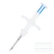 20pcs Animal Microchips Implanted RFID Electronic Tag with Syringe for Dog Cat Fish Livestock 2.12x12mm