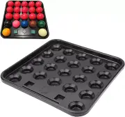 Pool Ball Tray, Billiard Ball Holder Tray, Standard Billiards Pool Ball Tray for