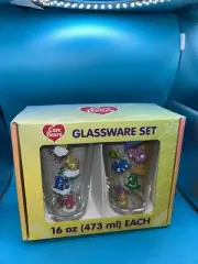 Care Bears Glassware Set Of 2 16oz (473 ml) Brand New!