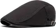 [XRDSS] Unisex Adjustable Breathable Irish Cabbie Ivy Driving Hunting Hat Cotton Dad Cap for Men Women