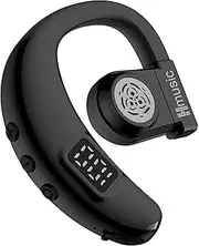 Hmusic I6 Bluetooth Earpiece Single Earbud,180° Rotatable Single Ear Headset,Open Air Mono Headset,20H Playtime,IPX5 Waterproof,ENC Mic Clear Call,Blue Tooth Phone Ear Piece for Business/Work/Drive