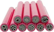 GOKENA Nail Art Stamp Pen Set Nail Design Tools Flower Nail Stamp Pen Diy Nail Art Tools Nail Graffiti Nail Art Dotting Tools Nail Design Stamp Pen for Nail Artists and Nail Art Enthusiasts (10 Pcs)