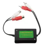 Car RCA Amplifier Audio Noise Filter Ground Loop Isolator Suppressor 3.5mm HOT