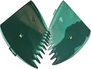 Leaf Collector Leaf Shovel 2PCS 13.4x10.2 Inch Plastic Leaf Grabbers with Handles Leaf Shovel Reusable Garden Rake for Leaves Rubbish Yard Waste