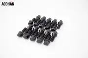 (20) 14x1.5mm Aodhan Lb55 28mm Lug Bolts Black Fits Audi A3 A4 A5 A6 A7 TT