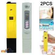 LCD Digital Aquarium Pool PH Meter / TDS Tester SPA Water Quality Monitor