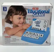 2 In 1 Educational Matching Letter Mathematical Game Brand New