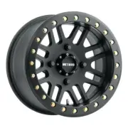 Method MR406 UTV Beadlock 15x8 4+4/-2mm Offset 4x156 132mm CB Matte Black