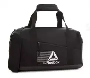Reebok Black Active Foundation Grip Small Duffel Gym Bag V3810