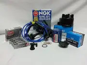 Japan Cap-Rotor-NGK Wires-Spark Plug PCV Kit 92-93 for Honda Accord LX DX EX