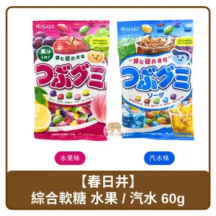 日本 Kasugai 春日井製菓 綜合 軟糖 水果 / 汽水 60g