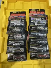 Vintage 1999 Johnny Lightning Official Pace Cars - complete set of 12
