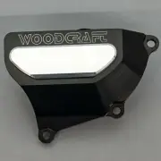 HONDA CBR 1000RR 2008-2016 WOODCRAFT CLUTCH COVER ENGINE PROTECTOR -SILVER PLATE