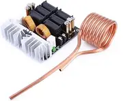 Zvs Induction Heating Module Low Voltage Power Supply High Frequency Heater Board Heat Machine Driver 12v-48v 20a 1000w with Brass Coil