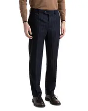 Peserico Classic Fit Wool Pants