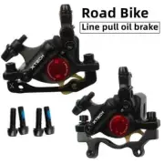 MTB Oil Disc Hydraulic Brake Disc Brake Line Pull Calipers Front &Rear G3 Rotors