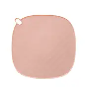 10Pcs Round Heat-Resistant Silicone Table Mat Drink Coaster Table Placemat Heat-Resistant Anti-Slip