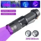 LED UV Ultra Violet Flashlight Blacklight Light 395/365 nm Inspection Lamp Torch