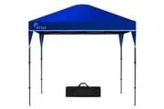RED TRACK 3x3m Ultra Compact Folding Gazebo, Carry bag, Portable Outdoor Popup Marquee for Camping Beach, Navy Blue