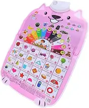SHINEOFI Interactive English Learning Poster Toddler Educational Audio Chart PVC Bilingual Audio Early Learning Toy Boys and Girls' Educational Wall Chart