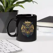 I am Owlsome Coffee Mug | Black Cup